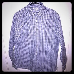 NWOT Perry Ellis Portfolio Button Down Slim Shirt